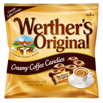 偉特鮮奶油糖(原味/焦糖夾心/咖啡)口味:咖啡