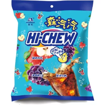 森永 HI-CHEW 嗨啾軟糖(袋)-(特選綜合/綜合水果/好多多/汽水軟糖 )90g口味:汽水軟糖