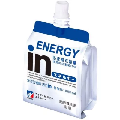 威德IN清涼果凍 180g【小女子】纖維/膠原蛋白/能量/礦物質/維他命/人蔘蜂王乳能量-白葡萄