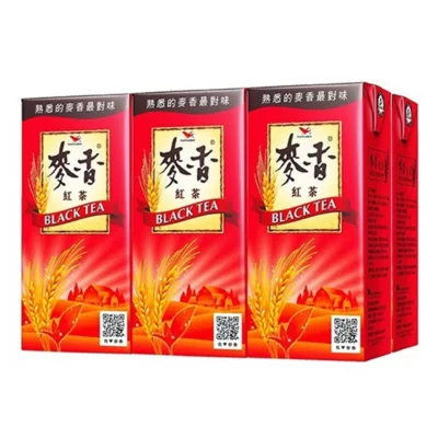 統一麥香300ML(6入)(紅茶/奶茶/綠茶)口味:紅茶
