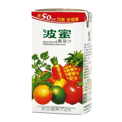 波蜜-果菜汁/light輕爽/水蜜桃 300ML 6入口味:果菜汁