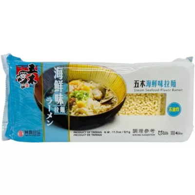 五木拉麵-香菇素/肉燥/牛肉/海鮮 320G口味:海鮮
