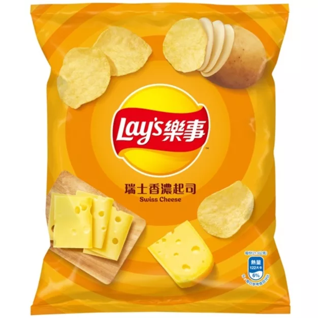 LAY S樂事-香濃起士/原味/海苔 34G【佳瑪】香濃起士