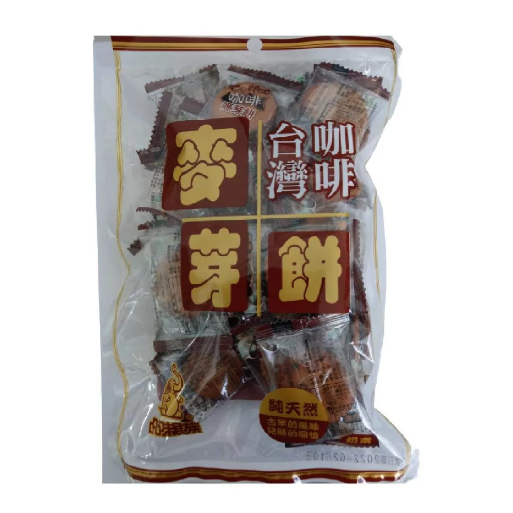 嘉禾 麥芽餅【佳瑪】黑糖 咖啡 餅乾 下午茶 古早味 純天然 不黏牙 麥芽糖咖啡