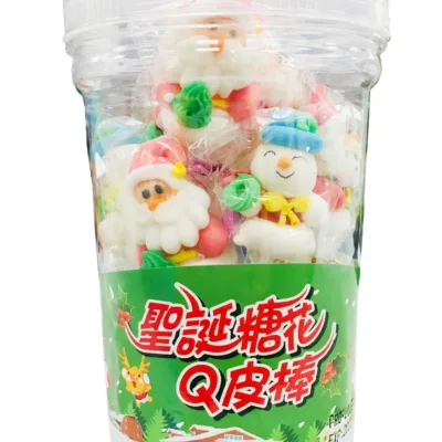 聖誕糖花Q皮棒糖100G【佳瑪】