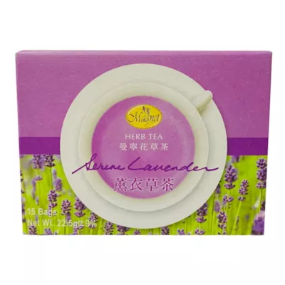 曼寧健康花草茶(玫瑰/薰衣草/洋甘菊/康福茶/藍莓/玫瑰蜜桃果茶)15入【佳瑪】薰衣草