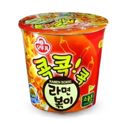 韓國不倒翁辣炒年糕乾拌杯麵 65g