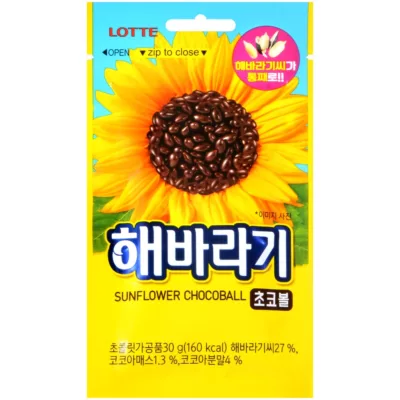 LOTTE 葵花籽巧克力35G【佳瑪】