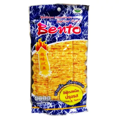 Bento 泰式碳烤香魷片(蒜辣/香辣/麻辣) 大包裝20g口味:蒜辣