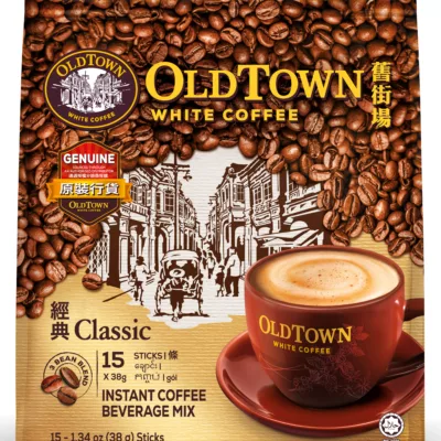 舊街場白咖啡 3合1 / 3合1(減糖) / 2合1(奶精) / 臻果 15入款式:3合1