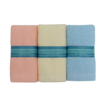 Morino素色緞條童巾 3入 MO3092