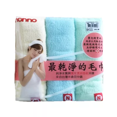 non-no最乾淨毛巾-3入24066