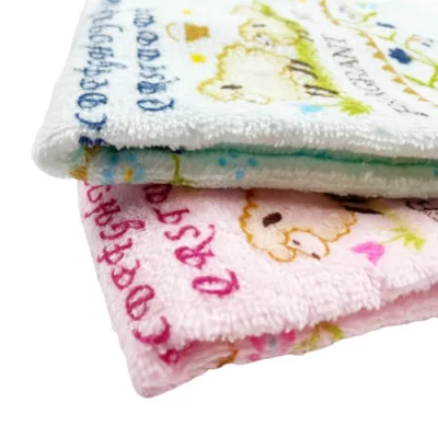 小綿羊印花童巾 混款SY5153