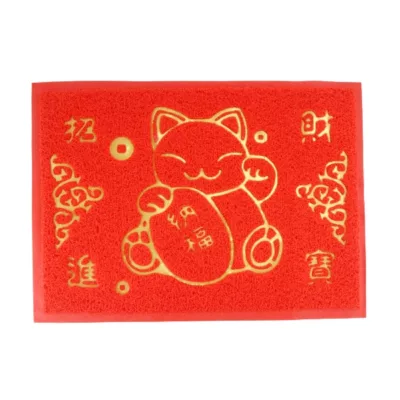 招財貓刮泥地墊-小 50x70cm【佳瑪】