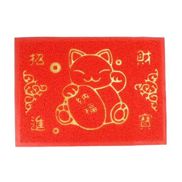 招財貓刮泥地墊-小 50x70cm【佳瑪】