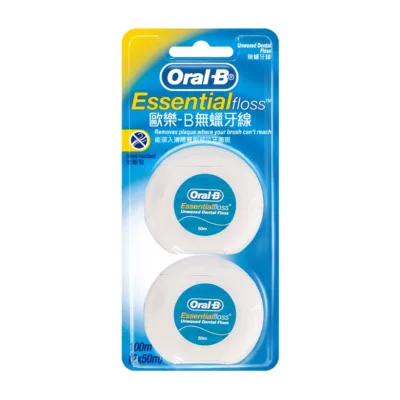 歐樂B 50M牙線(薄荷/無蠟) 24入/箱【佳瑪】箱購無蠟