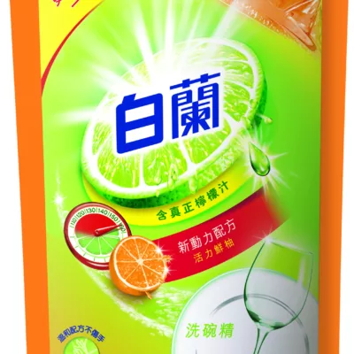 白蘭動力配方洗碗精 檸檬/鮮柚 補充包800g款式:鮮柚