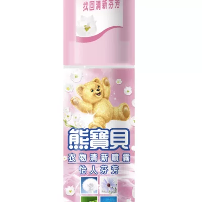 熊寶貝衣物噴霧 怡人芬芳/清新/淨味除臭 100ml規格:怡人芬芳