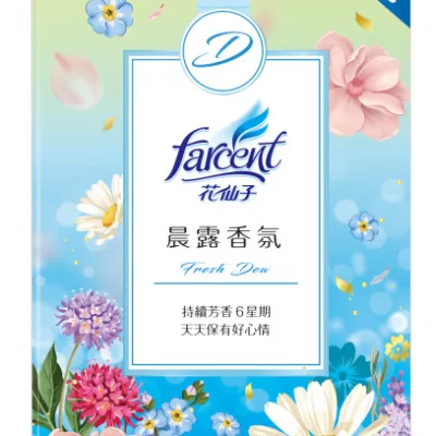 Farcent 花仙子 衣物香氛袋 (粉戀櫻花/晨露香氛/玫瑰香氛) 10gx3入【小女子】晨露香氛