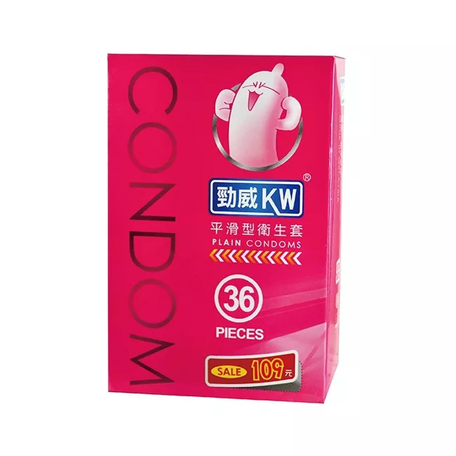 勁威衛生套-三合一型/粗顆粒型/超薄型/平滑型【佳瑪】平滑型36入