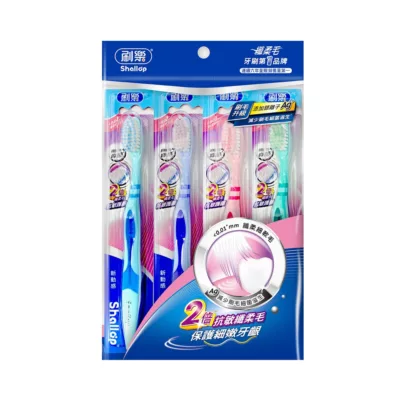 刷樂新動感牙刷3+1入