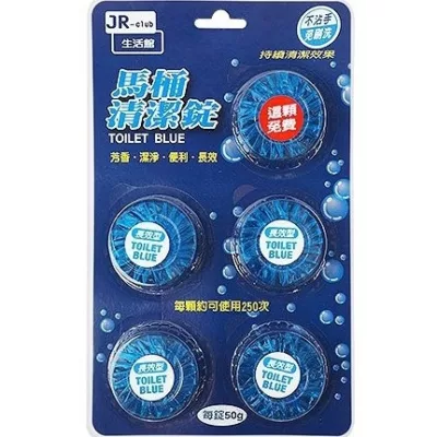 JR-Club馬桶潔廁錠50gx4入【佳瑪】