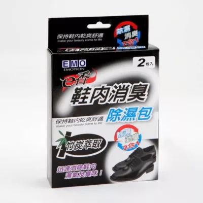 EMO竹炭鞋內消臭除濕包 38gx2入
