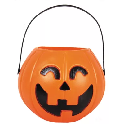 Halloween 萬聖節 大南瓜 糖果提桶
