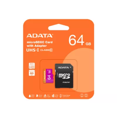 威剛 MicroSDHC10 U1記憶卡 32G/64G規格:64G