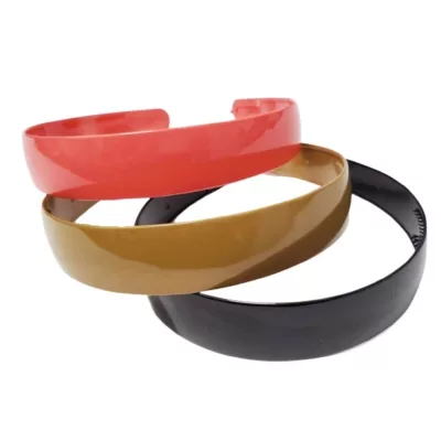 素面塑膠髮箍(寬) FB29-227(隨機)