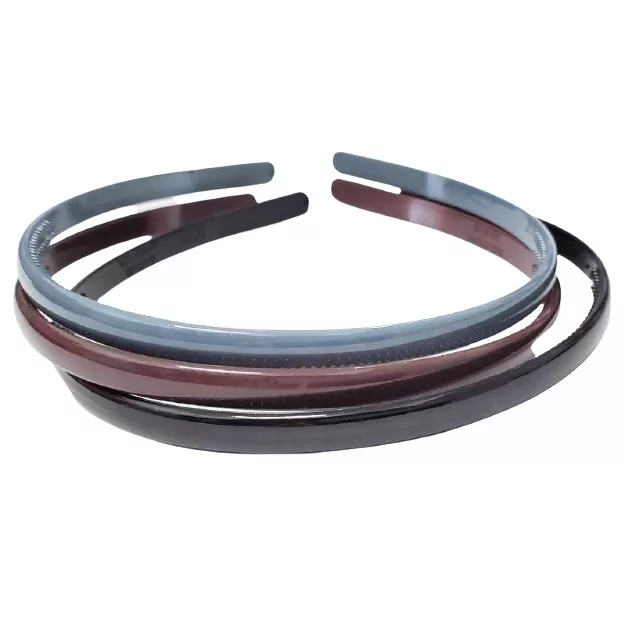 素面塑膠髮圈(細) FB15-223(隨機)【小女子】