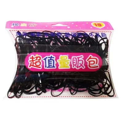 橡皮筋 黑色-大 DC19-1(隨機)
