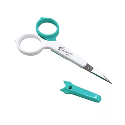 Solone 鋒利雙色剪刀附套(彎) 1688-1