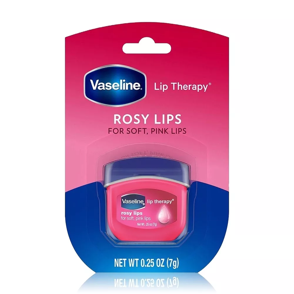 凡士林-瓶裝護脣膏 原味/玫瑰 0.25oz【佳瑪】玫瑰