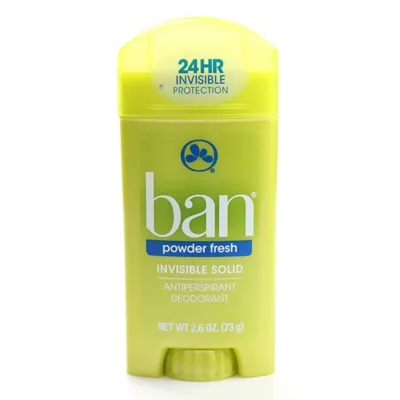 BAN體香膏 無香/清新氣爽/爽身粉香 2.6OZ【佳瑪】爽身粉香(藍)