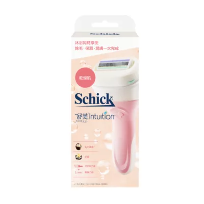Schick 舒適 舒芙仕女除毛刀把 (1支入/附兩刀片) 敏感肌/保濕/中性肌/巴西莓果款式:乾燥肌
