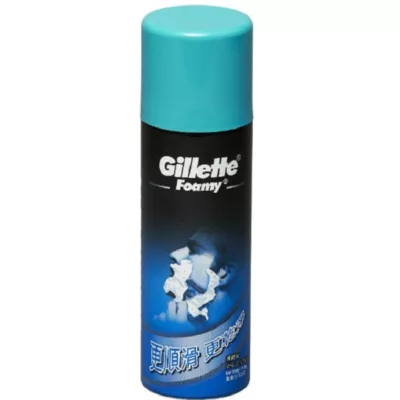 吉列大刮鬍泡210g款式:薄荷