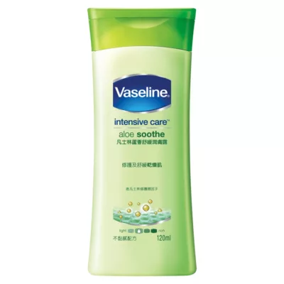 凡士林-潤膚露 深層修護/蘆薈舒緩 120ml【佳瑪】蘆薈舒緩