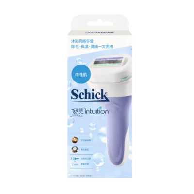 Schick 舒適 舒芙仕女除毛刀把 (1支入/附兩刀片) 敏感肌/保濕/中性肌/巴西莓果【小女子】中性肌