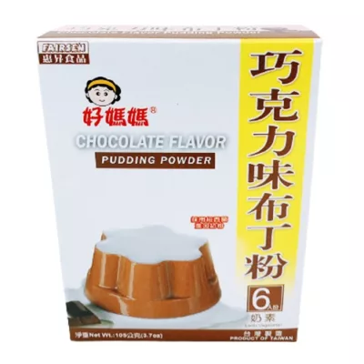 果凍粉105G(茉綠/咖啡/雞蛋布丁/巧克力布丁)規格:巧克力布丁