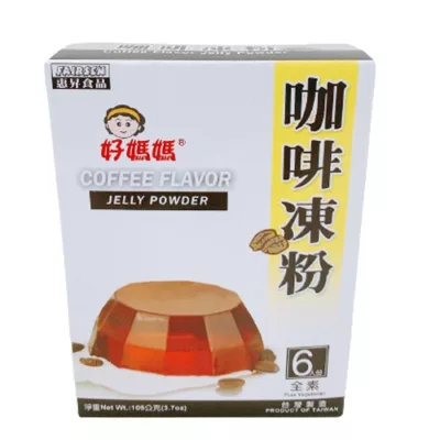 果凍粉105G(茉綠/咖啡/雞蛋布丁/巧克力布丁)規格:咖啡