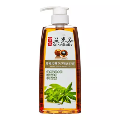古寶無患子 檸檬馬鞭草沐浴乳600g