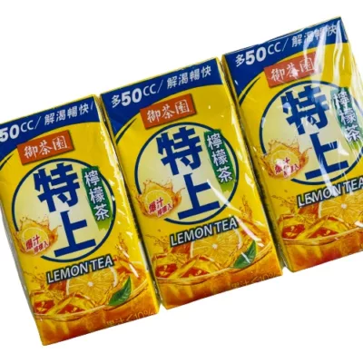 御茶園特上茶飲系列(檸檬茶/奶茶/紅茶)300ML*6入口味:特上檸檬茶