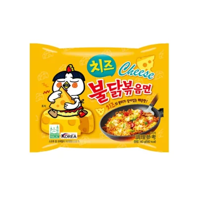 三養火辣雞肉風味鐵板炒麵 泡麵 即食規格:起司