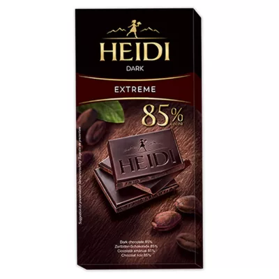 HEIDI 赫蒂 (75%/85%)黑巧克力80g【佳瑪】85%