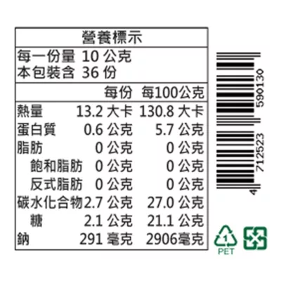 屏大素蠔油300ml【佳瑪】