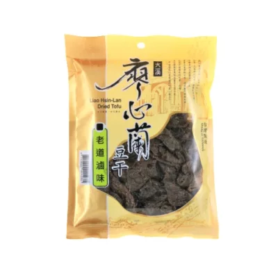 廖心蘭豆干110g系列(老道黑胡椒/老道沙茶/老道燒辣/老道滷味)【佳瑪】老道滷味