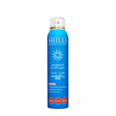 SHILLS很耐曬超清爽美白防曬噴霧【佳瑪】小明星大跟班推薦