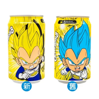 YHB 海洋深層 七龍珠氣泡水 330ml 新款 達爾/悟空/特南克斯/貝吉特/魔人普烏口味:賽打風味