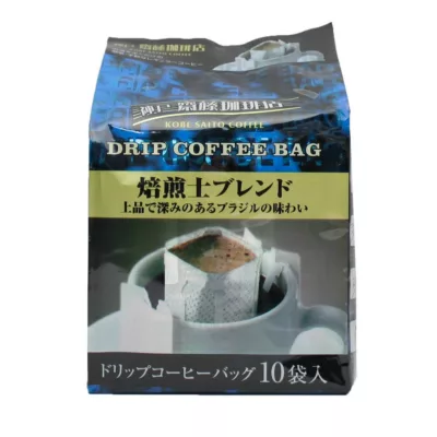 齊藤咖啡店神戶咖啡 10入/80G (原味/摩卡)【佳瑪】原味